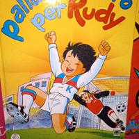 Libro PALLA AL CENTRO PER RUDY calcio anni'80