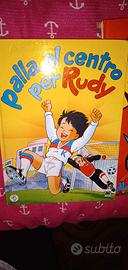 Libro PALLA AL CENTRO PER RUDY calcio anni'80