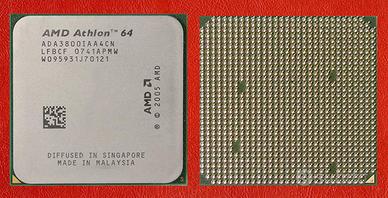 CPU AMD Athlon 64 + Intel Pentium Dual Core