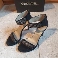 Sandali Nero Giardini da cerimonia