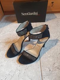 Sandali Nero Giardini da cerimonia