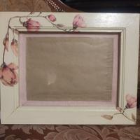 Cornice decoupage rose