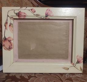 Cornice decoupage rose