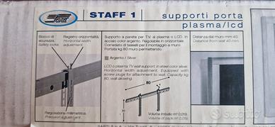 Supporto staffa  muro per tv schermo piatto. NUOVO