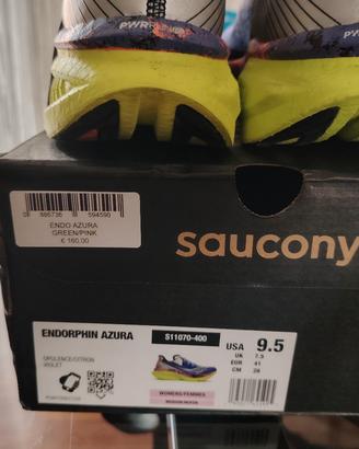 scarpe tecniche running saucony azura 