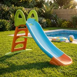 Scivolo Bambini con Acqua 193 cm con Sponde Alte