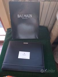 Balmain cartella portadocumenti nera