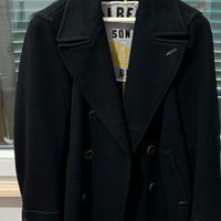 Cappotto tre quarti uomo sfoderato blu taglia M