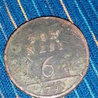 moneta, 6 tornesi 1799