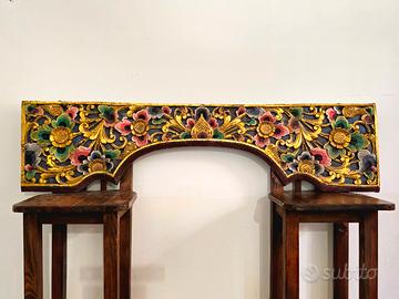 Architrave di bali per testata letto o sopraporta