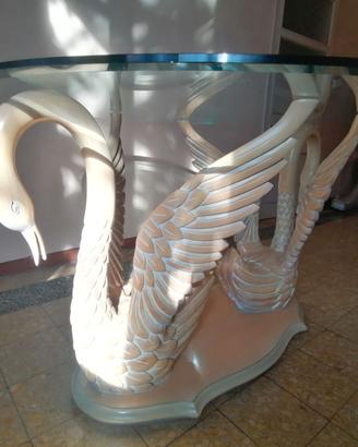 Tavolo scultura in legno