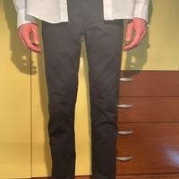 Pantaloni Lunghi Neri Taglia M Cotone Clayton