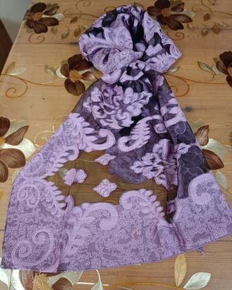 Gran foulard tipo pashmina 