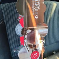 tazzine n.12 in vetro nuove capacità ml.90 cadauna