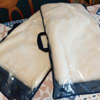 coprifedere per cuscini letto nuove in lana merino