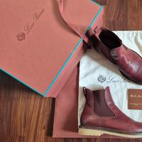 LORO PIANA scarpe winter open Walk pelle stivalett