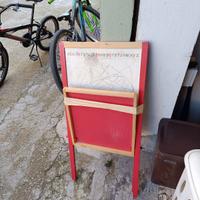 Lavagna gesso e pennarello