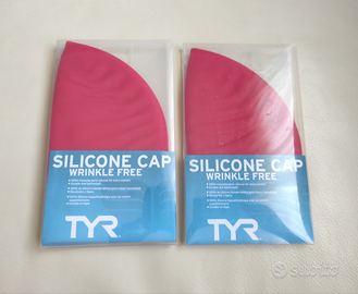 Due cuffie da nuoto TYR in silicone