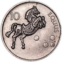 Moneta-Slovenia - 10 Tolarjev 2001