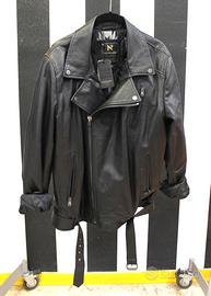 Giacca chiodo in pelle Nuvolari