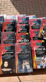 Collezione “Un Palco all’Opera” vhs+fascicoli