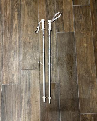 Bastoncini Sci Bambina 90 cm – Bianchi con fantasi