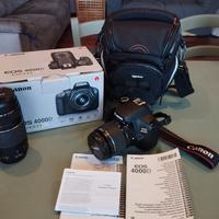 Canon EOS 4000D + 18/55 + 75/300