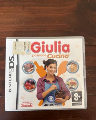 Gioco Nintendo DS "Giulia passione Cucina