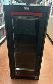Armadio rack Techly + switch HPE 24 porte