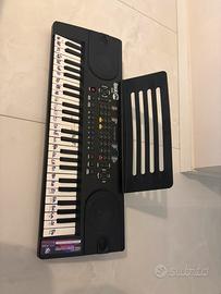 Tastiera elettronica con leggio e custodia