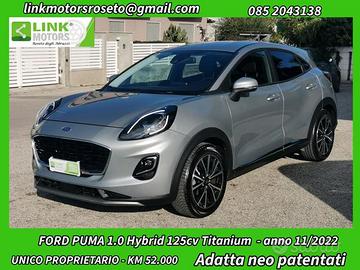 FORD Puma 1.0 EcoBoost Hybrid 125 CV S&S Titaniu