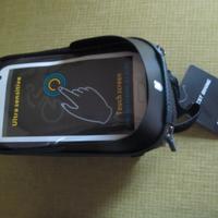 Borsa bici con supporto cellulare nuova