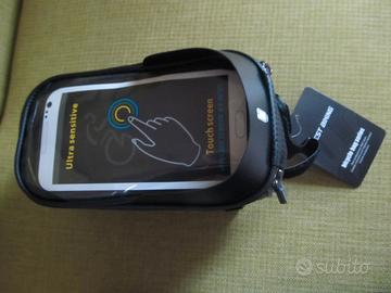 Borsa bici con supporto cellulare nuova