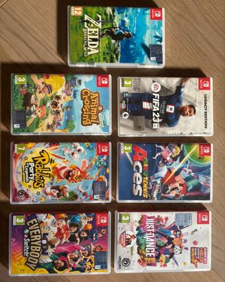 Lotto giochi per Nintendo Switch