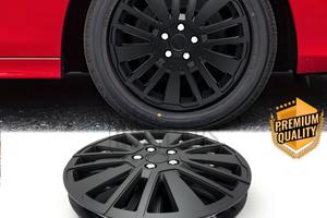 Copricerchi per ALFA ROMEO 14'' NERE con 15 Razze