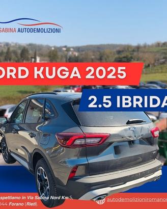 Ford kuga ibrida 2025 2.5 ibrida ricambi usati