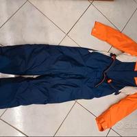 Tuta da sci snowboard ragazzo ragazza unisex