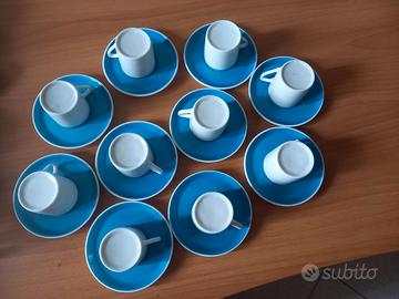 Servizio tazzine caffè vintage anni 60/70