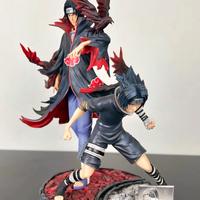 Resin Itachi and Sasuke by MZ Studio