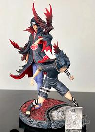 Resin Itachi and Sasuke by MZ Studio