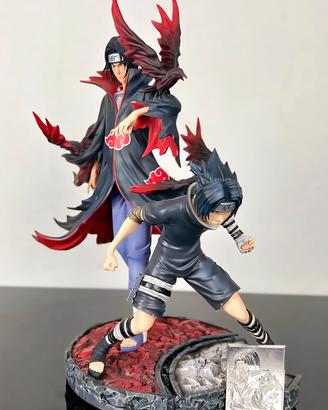 Resin Itachi and Sasuke by MZ Studio