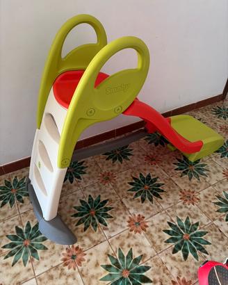 Scivolo smoby con spruzzo acqua