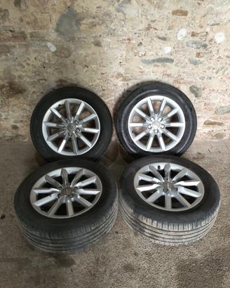 Cerchi e gomme Audi q3 da 235/55/17
