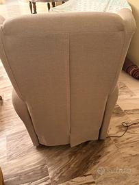 poltrona motorizzata relax