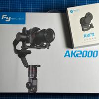 FeiyuTech AK2000 gimbal 2.8kg + follow focus AKFII