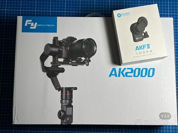 FeiyuTech AK2000 gimbal 2.8kg + follow focus AKFII