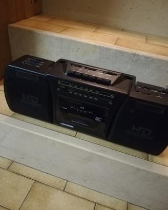 Radio e lettore musicassette anni 70