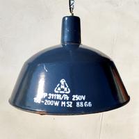 Lampade industriali Vintage smaltate sospensione