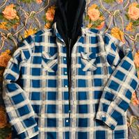 Giacca invernale imbottita Uomo, XXL, blu/turchese