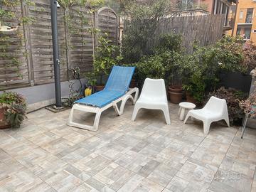 Mobili terrazzo sedie e sdraio